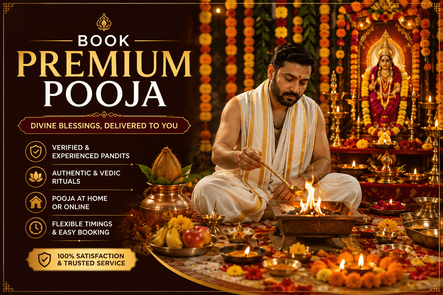 Pooja Booking